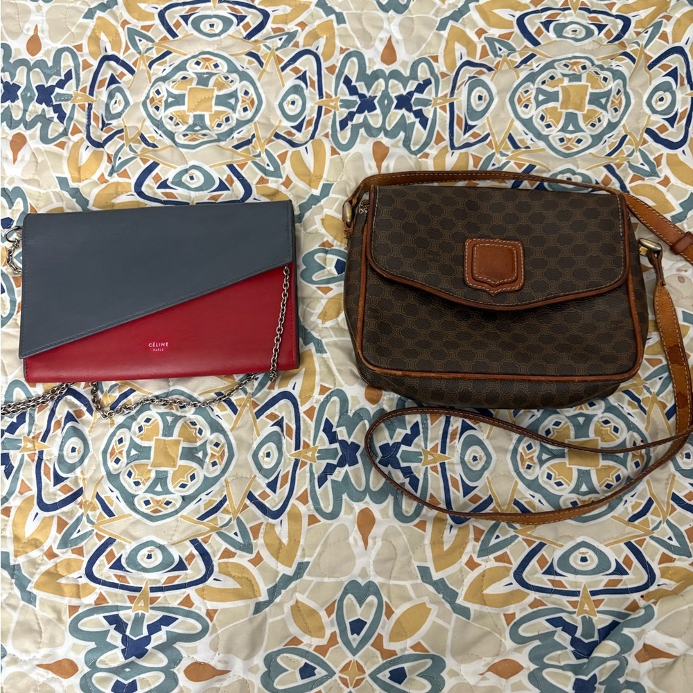 2 vintageCeline bags